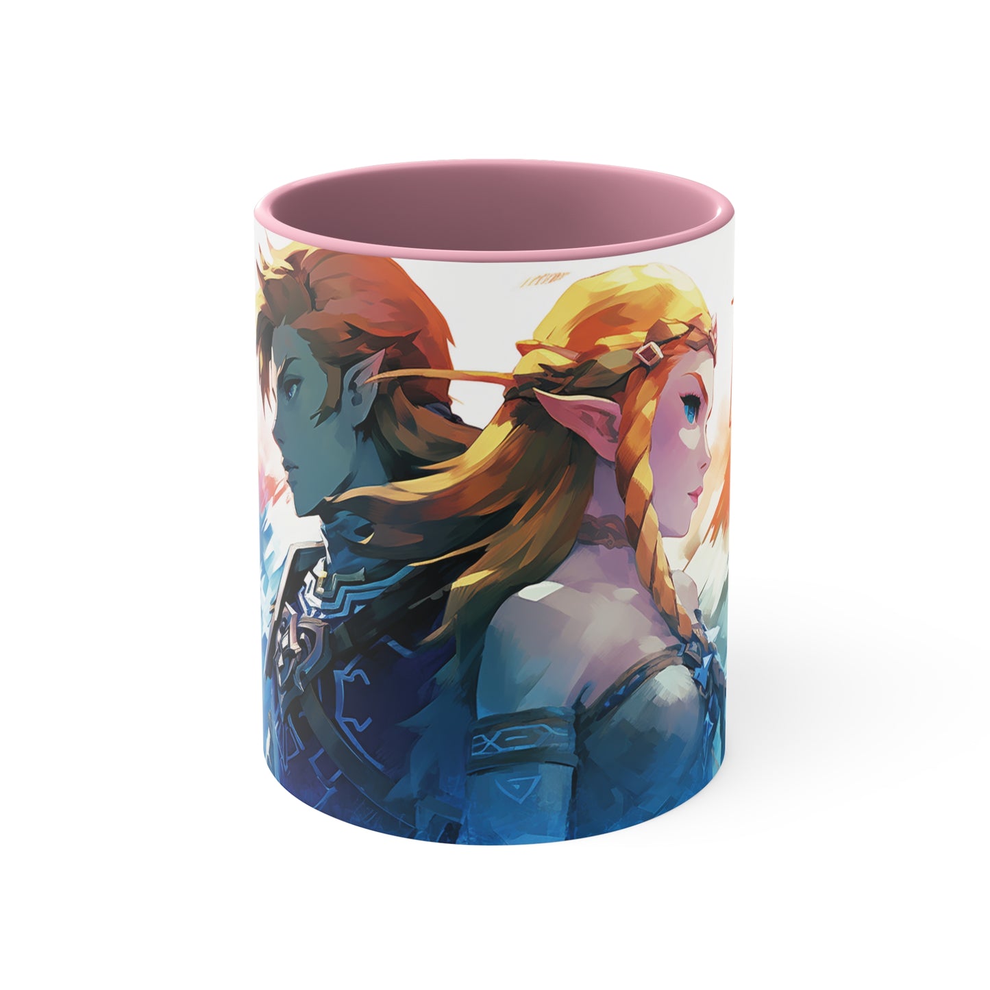 Zelda and Link Mug: The Legend Continues