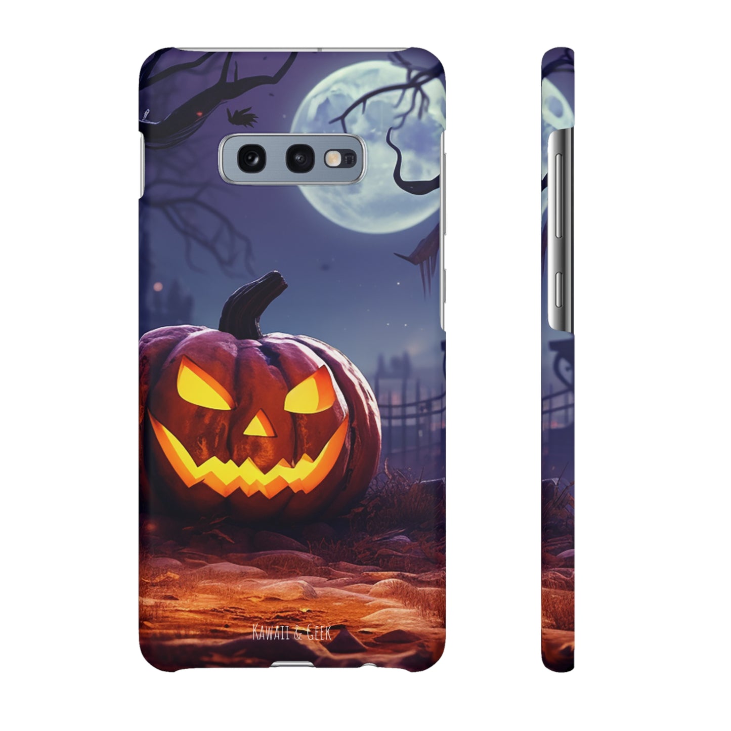 Halloween Pumpkin Design Premium Phone Case