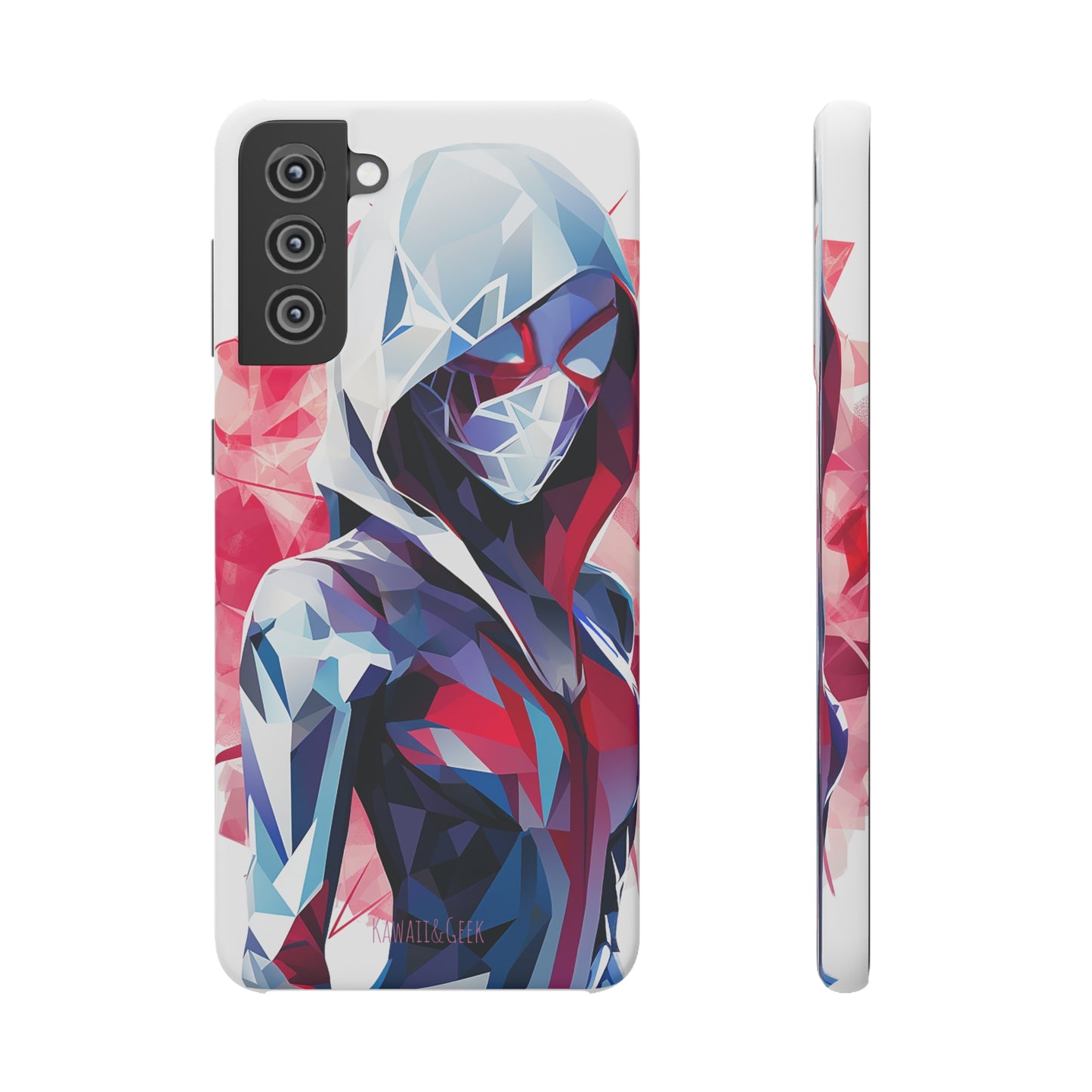 Spider Gwen Stacy Phone Case - Add Some Geometric and Heroic Style to Your Phone - Miles Morales