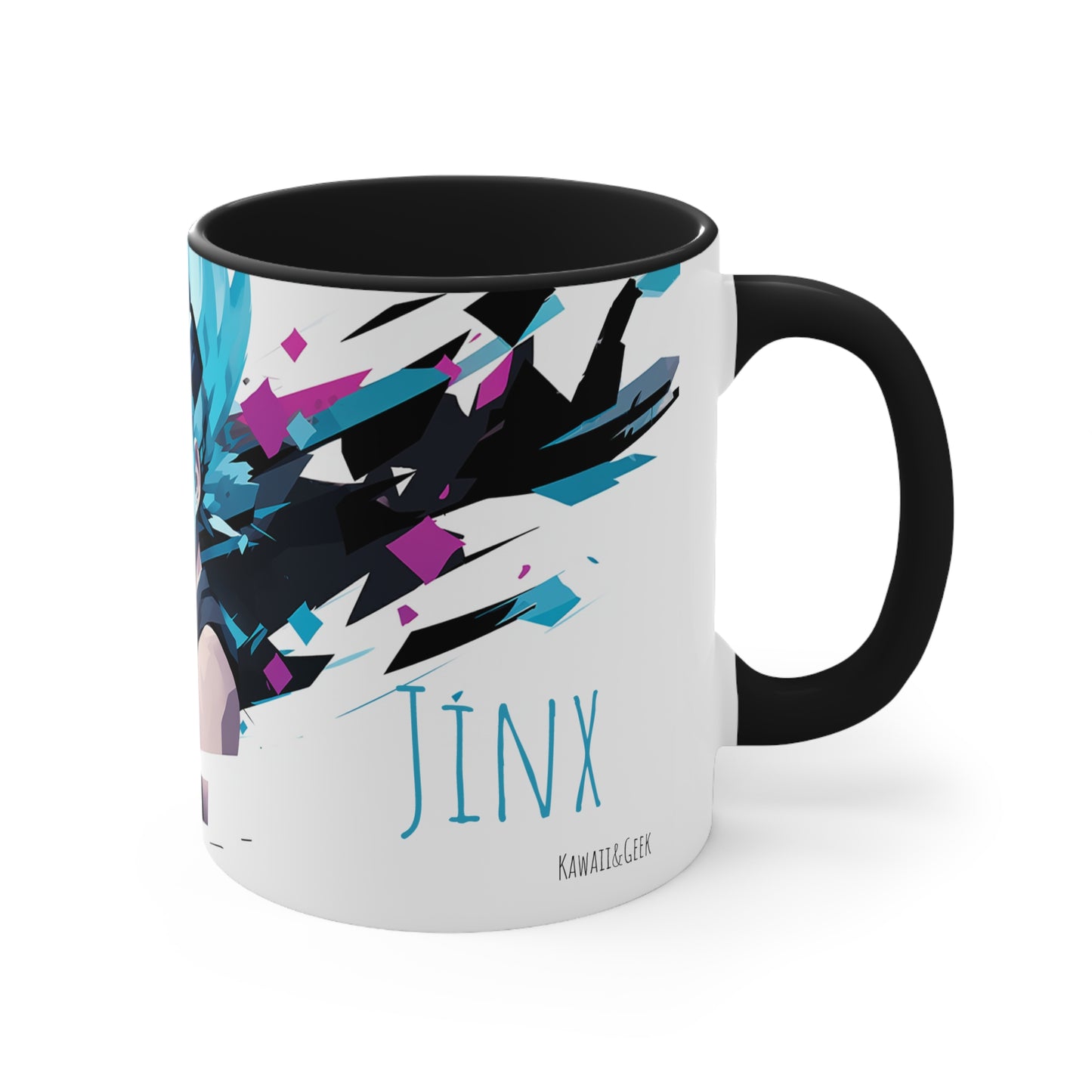 Jinx League of Legends / Arcane Mug - Embrace Chaos with 'Surprise! I'm back.'
