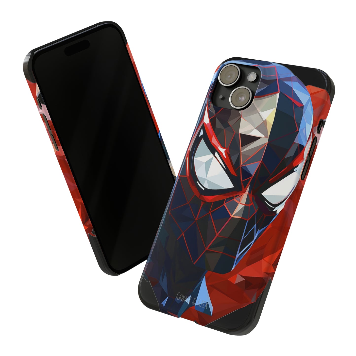 Miles Morales Slim Phone Case iPhone 15 Compatible - Embrace Superhero Style - Spider Man