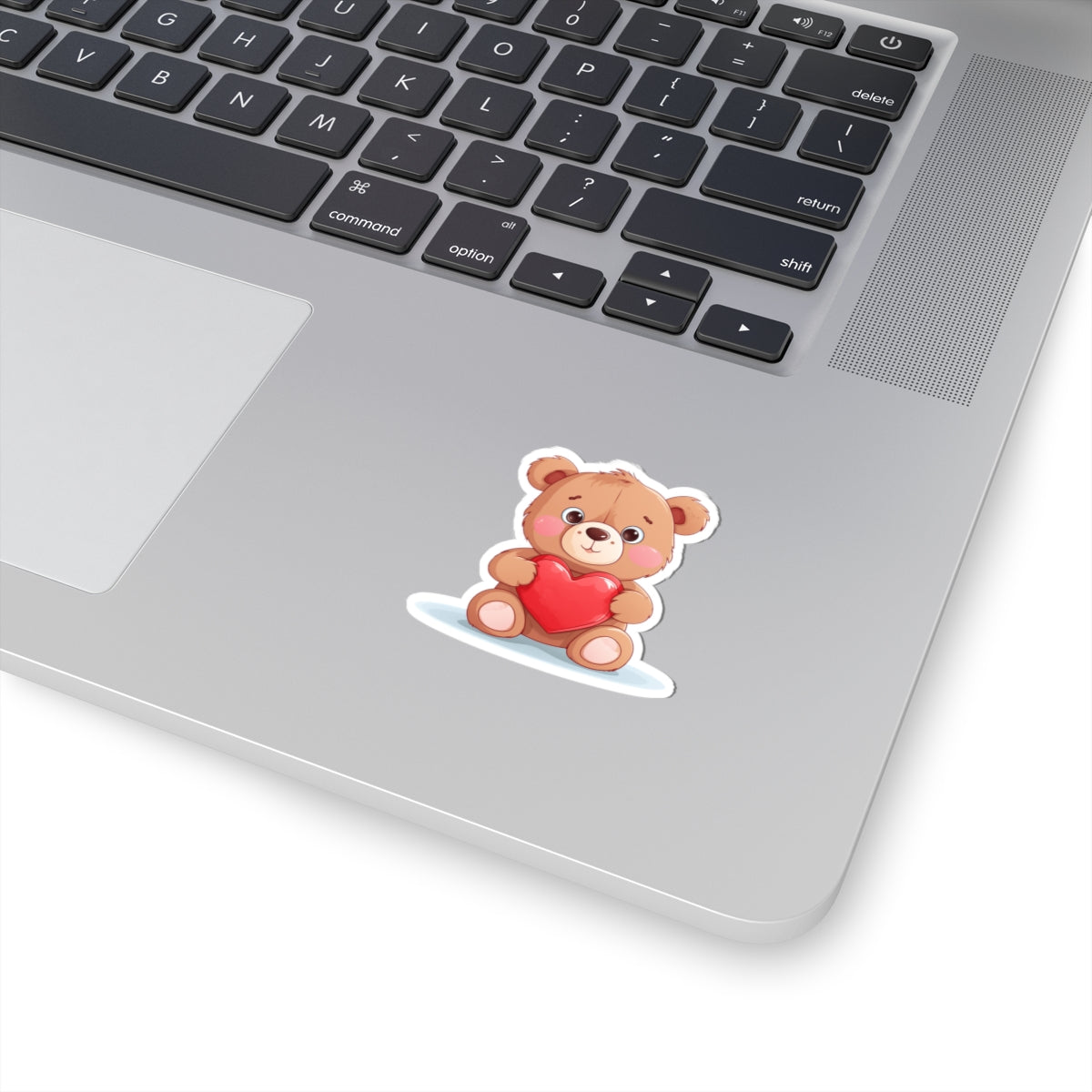 Cute Teddy Bear Heart Sticker - Spread Love and Cuteness with This Adorable Sticker - Valentine's Day