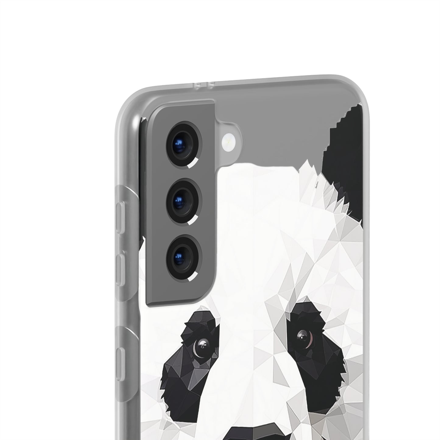 Cute Polygonal Panda Flexi phone Case - Protect Your Phone with Some Unique and Adorable Style