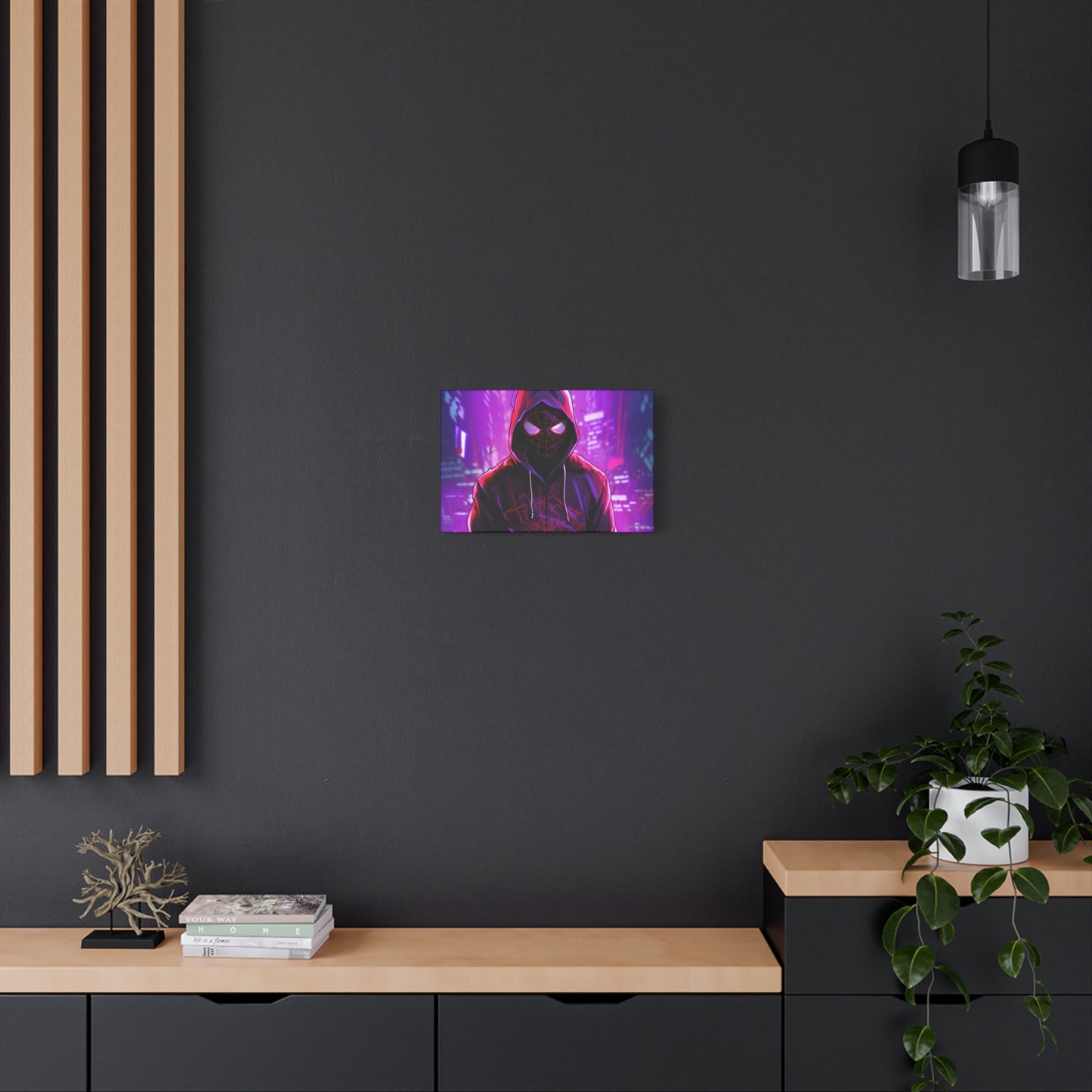 Miles Morales Canvas - Embrace Contemporary Artistry with a Superhero Twist