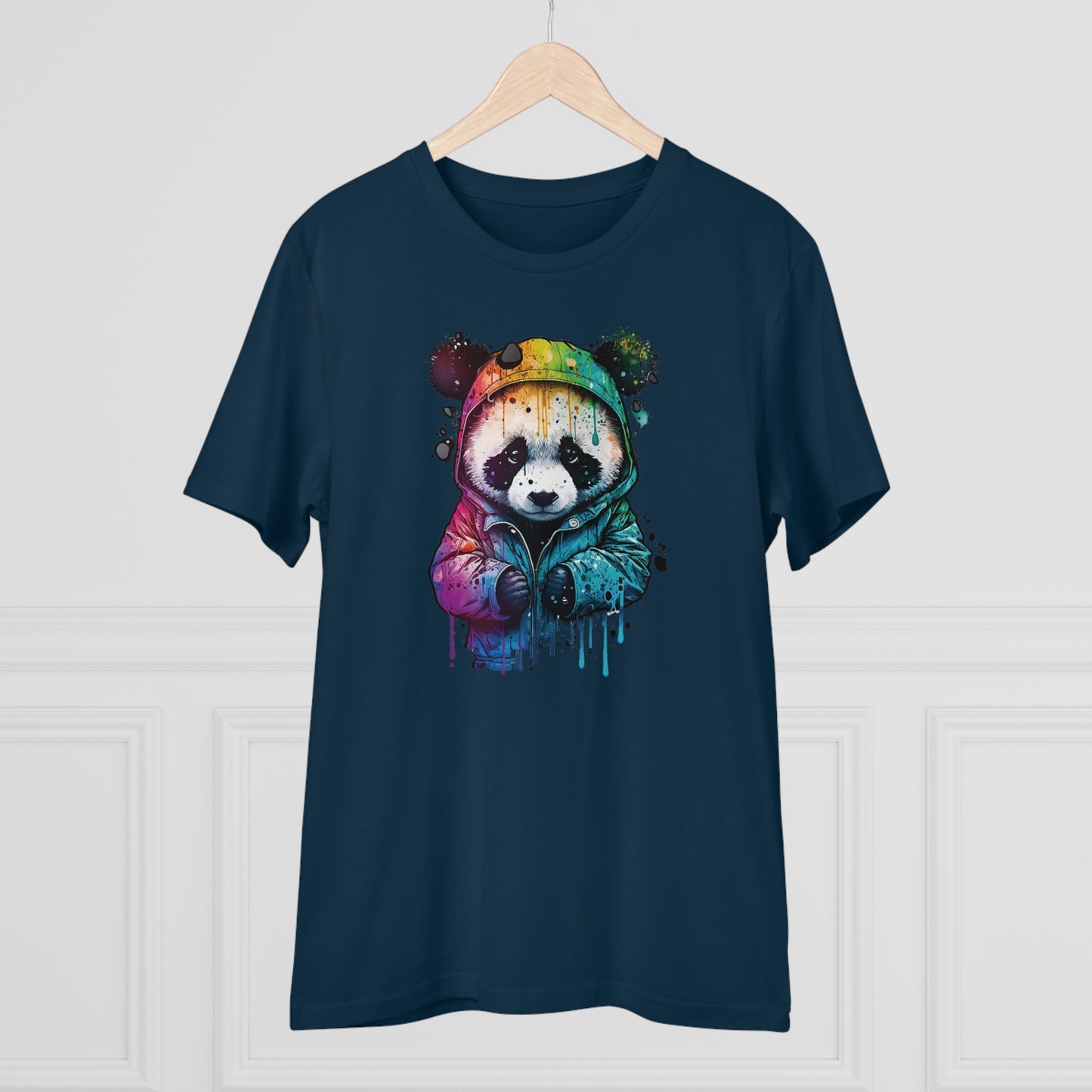 Panda Organic Unisex T-Shirt - Add Some Fun and Eco-Friendly Style to Your Wardrobe