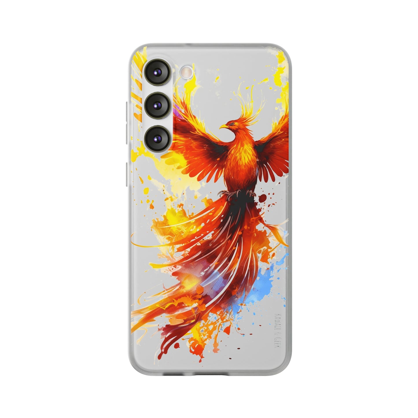 Phoenix Flexi Phone Case - Embrace the Symbol of Rebirth in Style