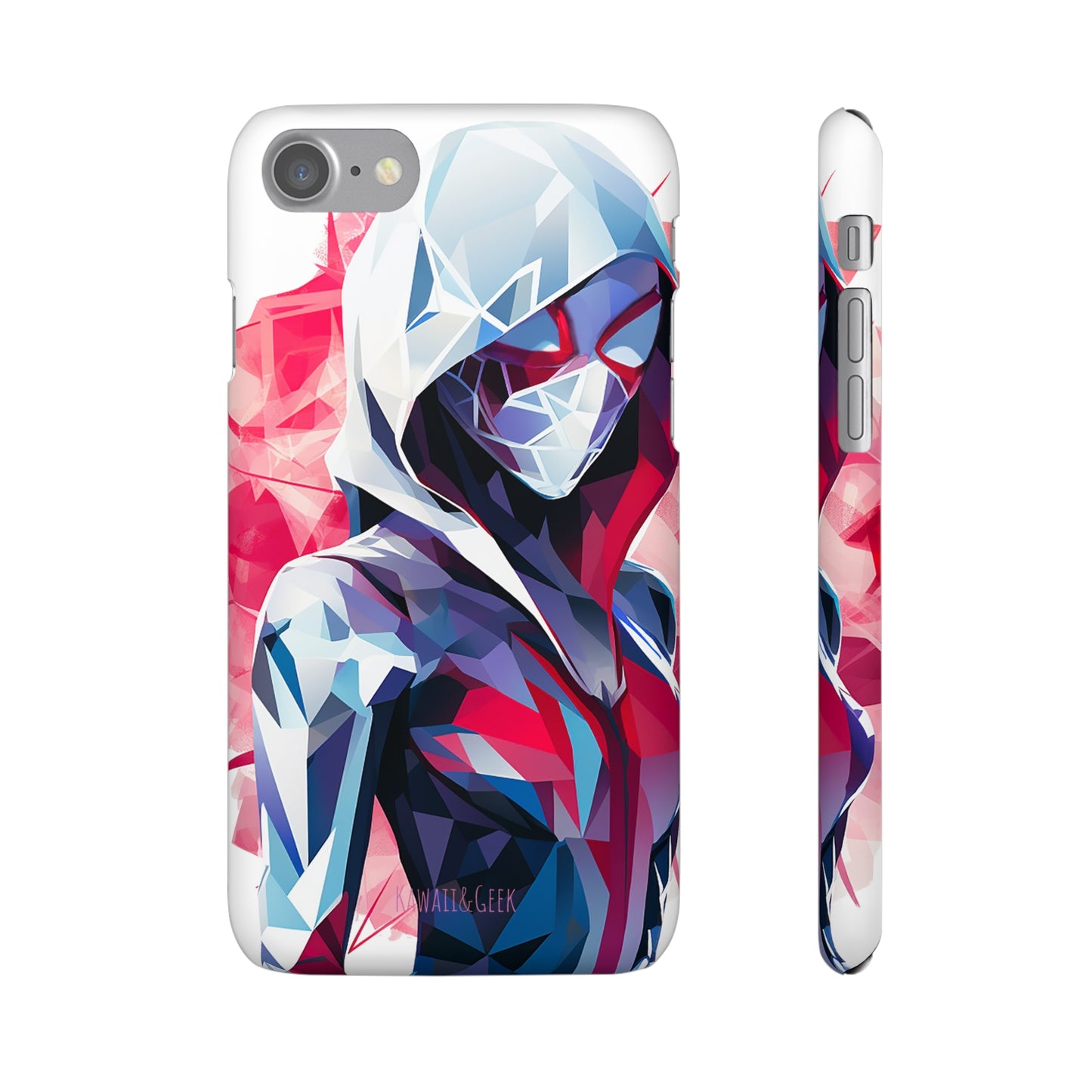 Spider Gwen Stacy Phone Case - Add Some Geometric and Heroic Style to Your Phone - Miles Morales