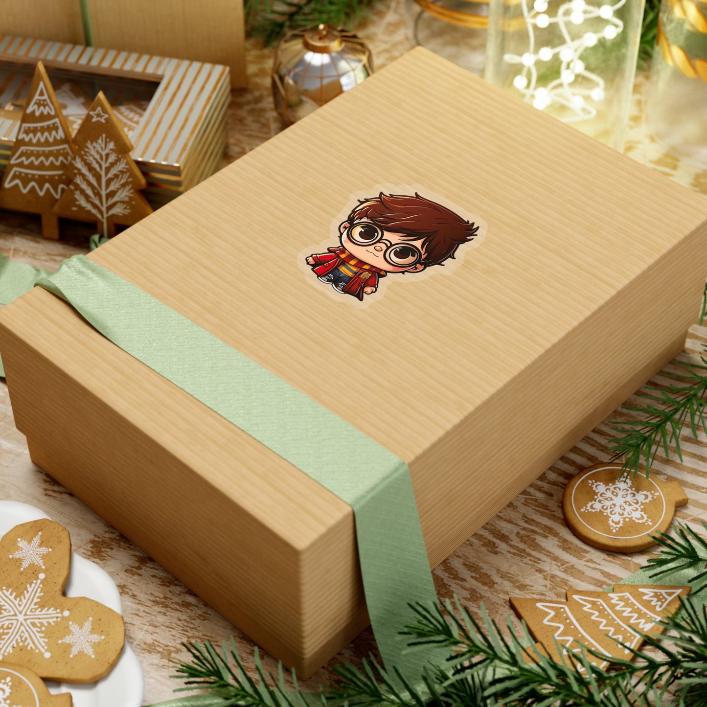 Kawaii Harry Potter Sticker - Add Some Cute and Magical Style to Your Tech
