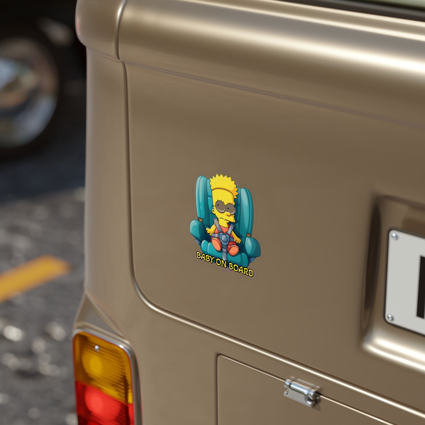Baby on Board Car Sticker - Simpson - Adventure Awaits