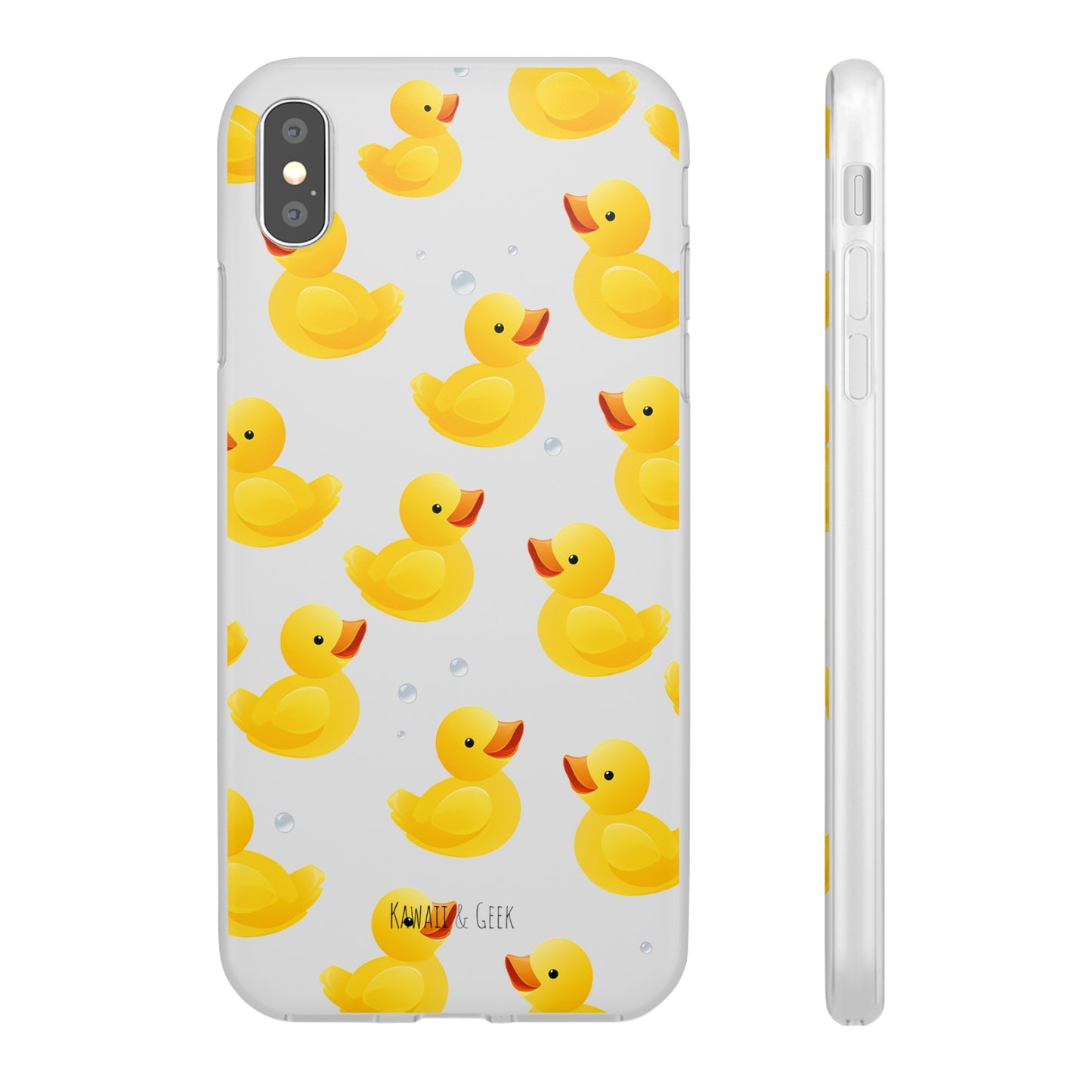 Vibrant Yellow Duck Flexi Phone Case