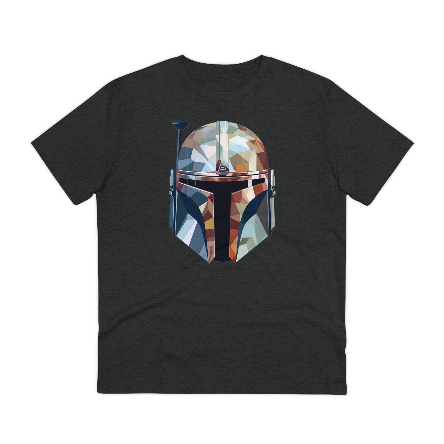 The Mandalorian Polygonal T-Shirt - Embrace Interstellar Adventure - Star Wars