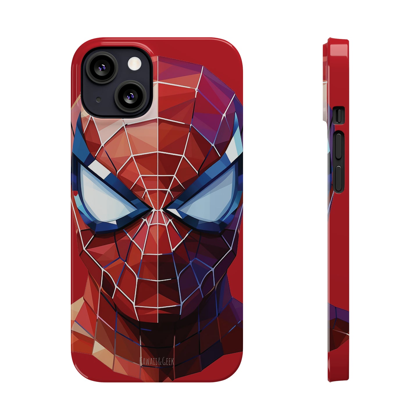 Spider-Man Slim Phone Case iPhone 15 compatible - Embrace Web-Slinging Style - Avengers