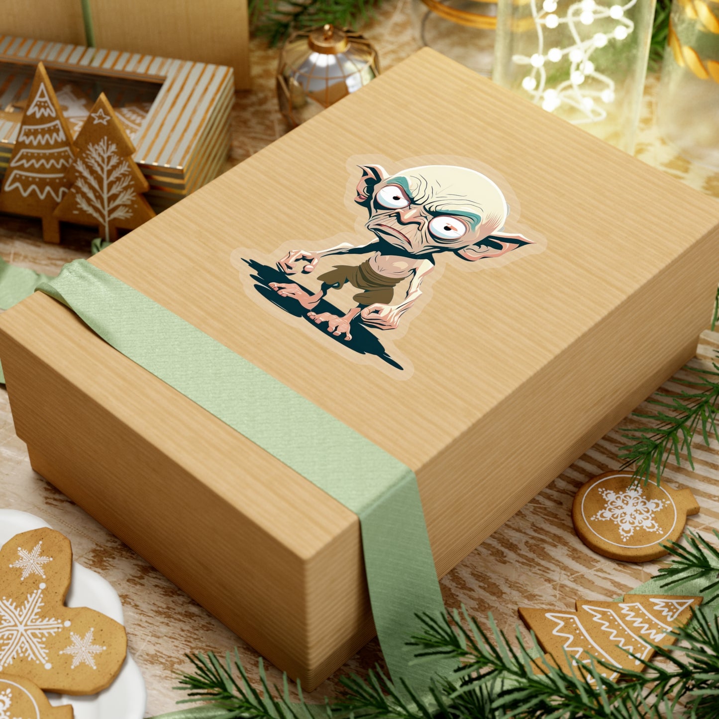 Gollum Sticker - Add Some Whimsical and Adorable Style to Your Tech - Lord of the Rings