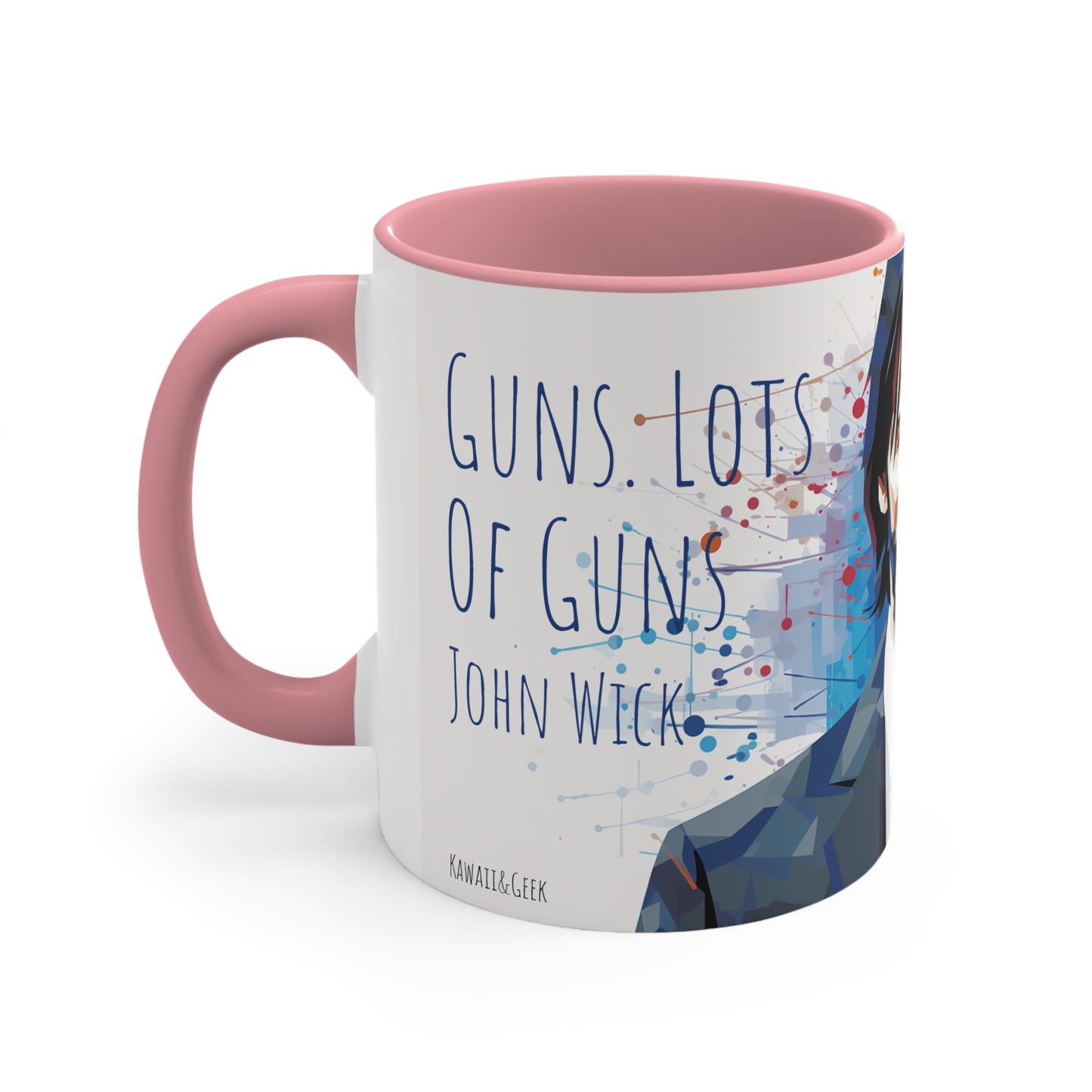John Wick Mug - Embrace the Firepower: Guns. Lots of Guns.