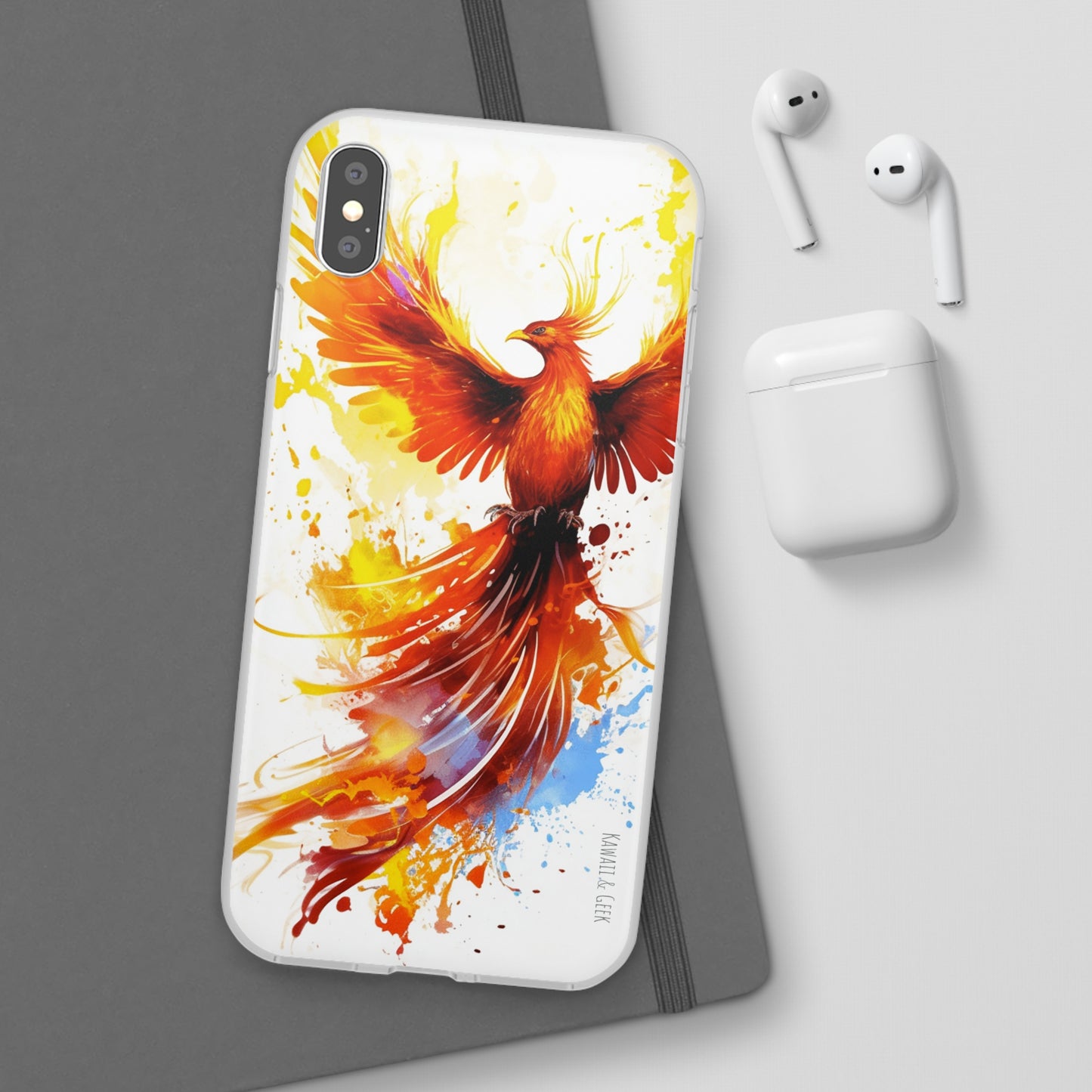 Phoenix Flexi Phone Case - Embrace the Symbol of Rebirth in Style