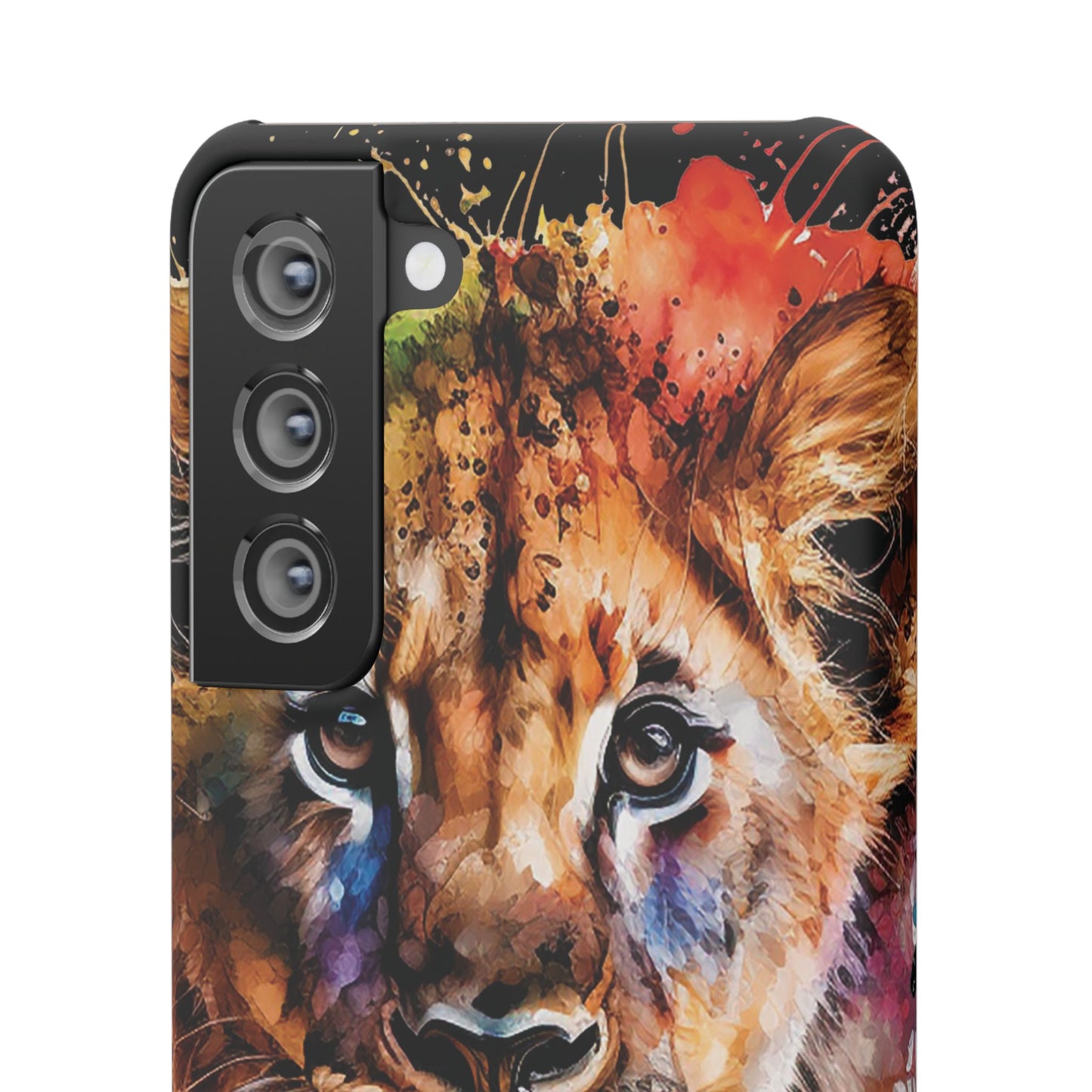 Phone Case Watercolor Lion Cub