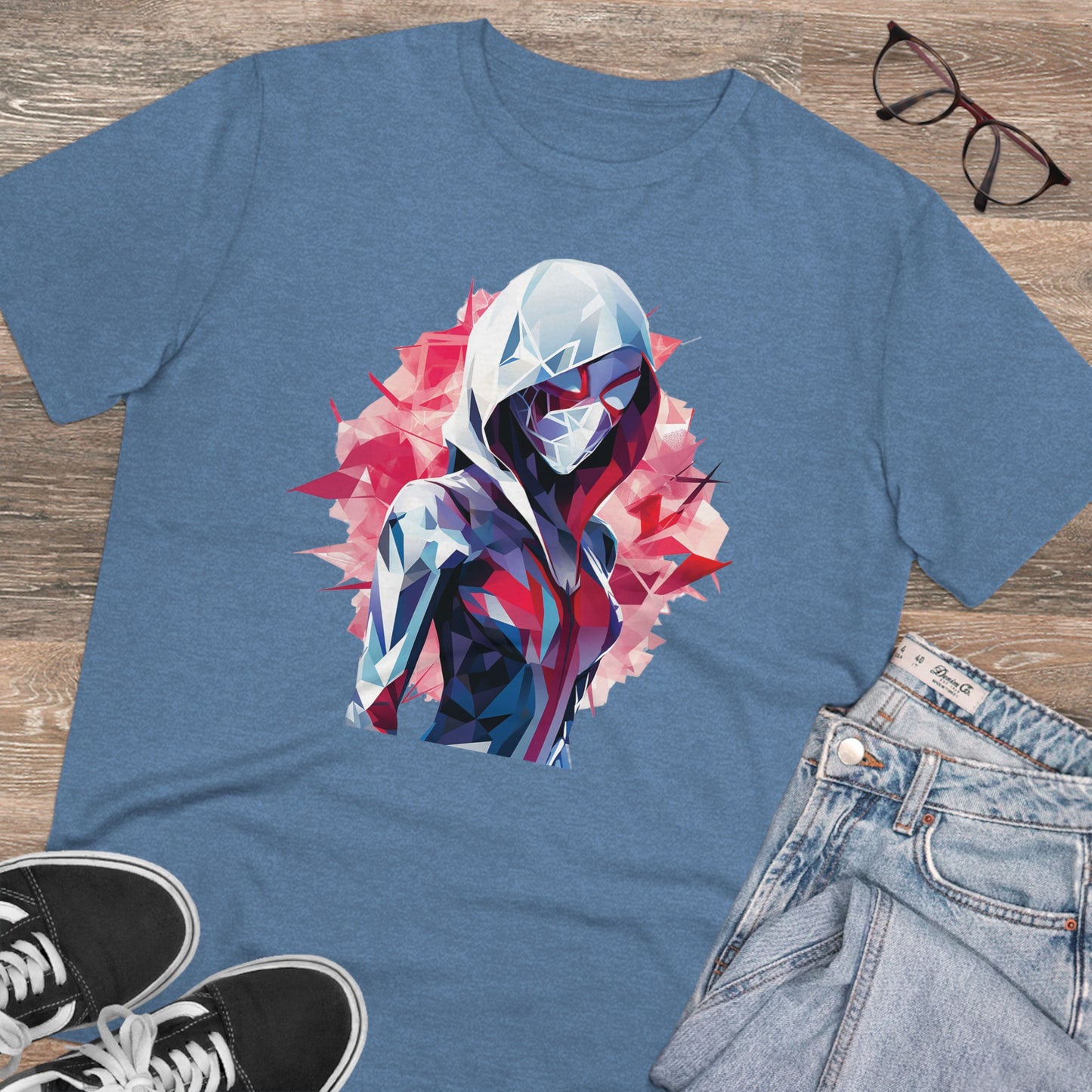 Spider Gwen Stacy T-Shirt - Eco-Friendly Fashion with Superhero Flair