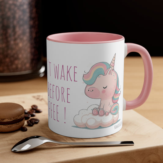 Cute Unicorn Mug - Rise and Shine with Coffee Magic