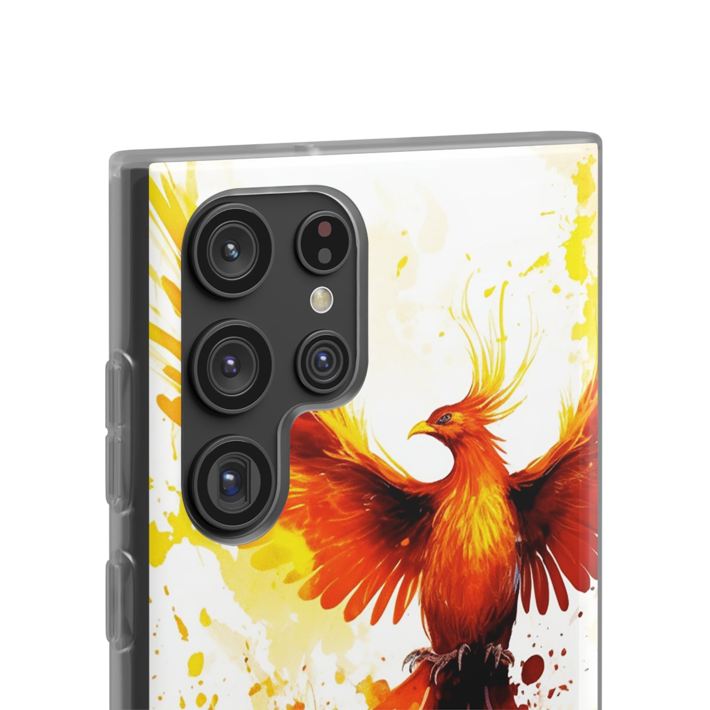 Phoenix Flexi Phone Case - Embrace the Symbol of Rebirth in Style