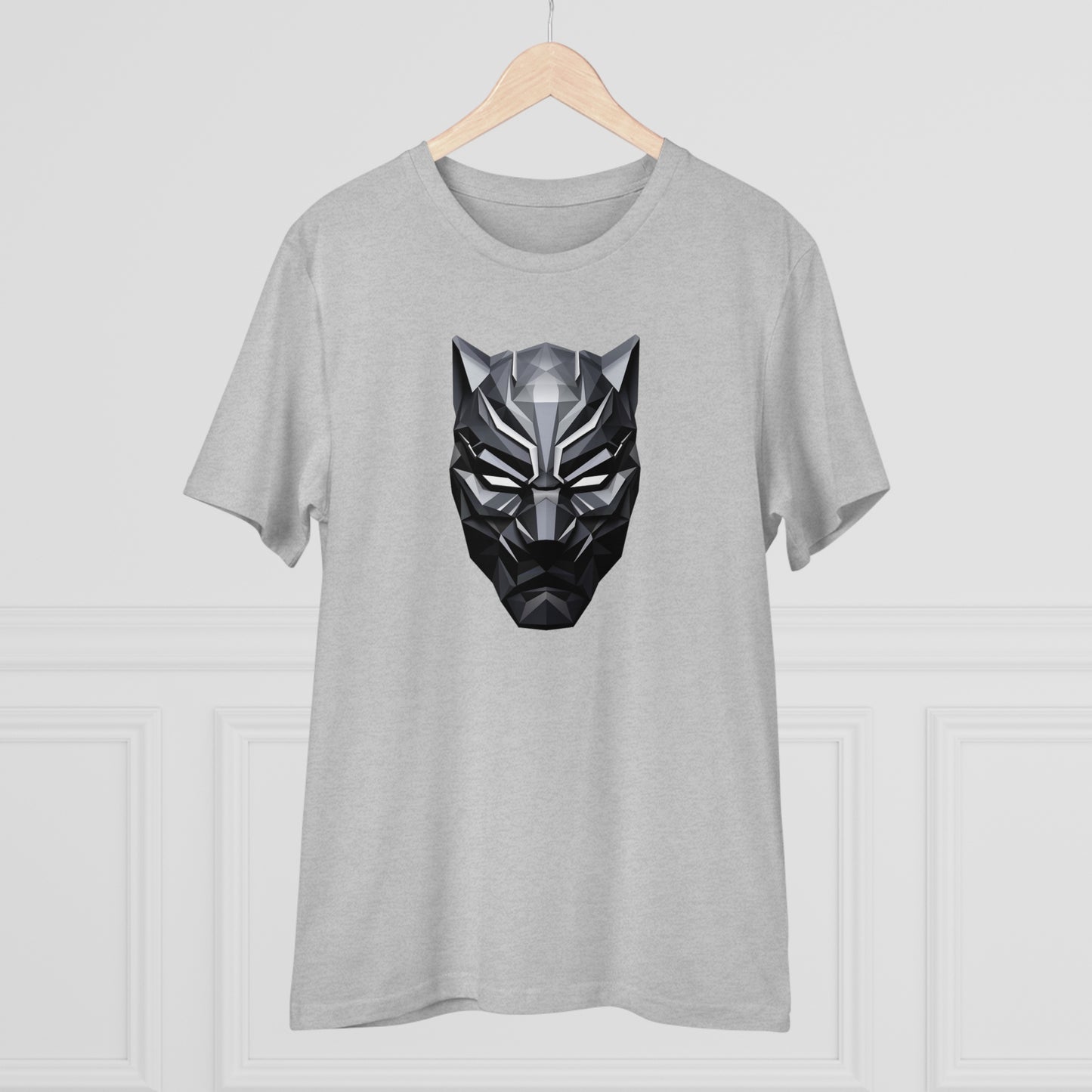 Black Panther Polygonal T-Shirt - Embrace Wakandan Vibes