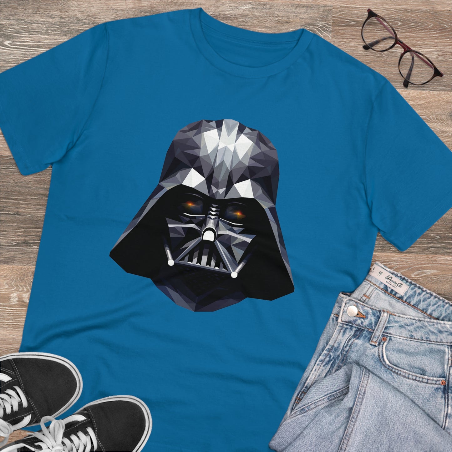 Darth Vader Polygonal T-Shirt - Embrace the Dark Side - Star Wars