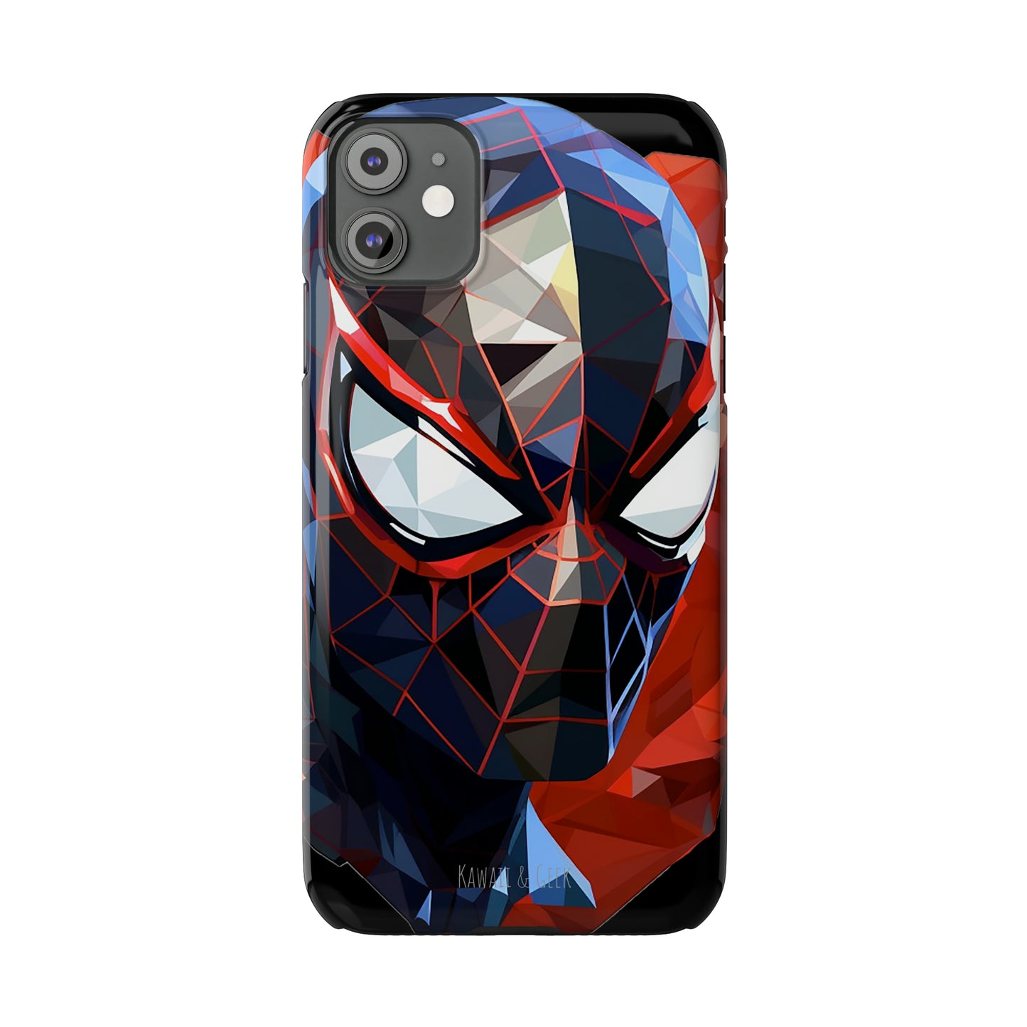 Miles Morales Slim Phone Case iPhone 15 Compatible - Embrace Superhero Style - Spider Man