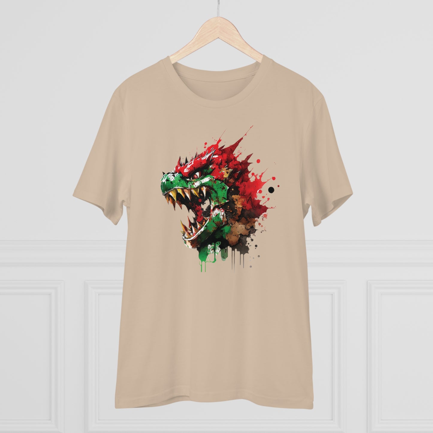 B-owser Unisex T-Shirt - Add Some Artistic and Sustainable Style to Your Wardrobe - Mario