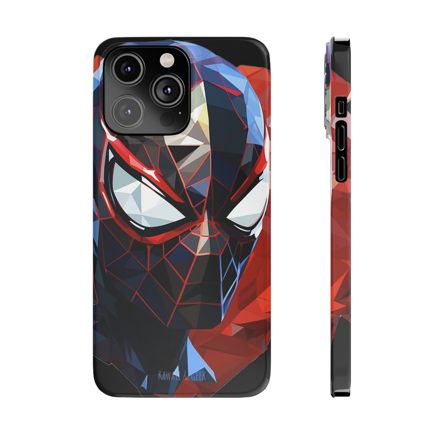 Miles Morales Slim Phone Case iPhone 15 Compatible - Embrace Superhero Style - Spider Man