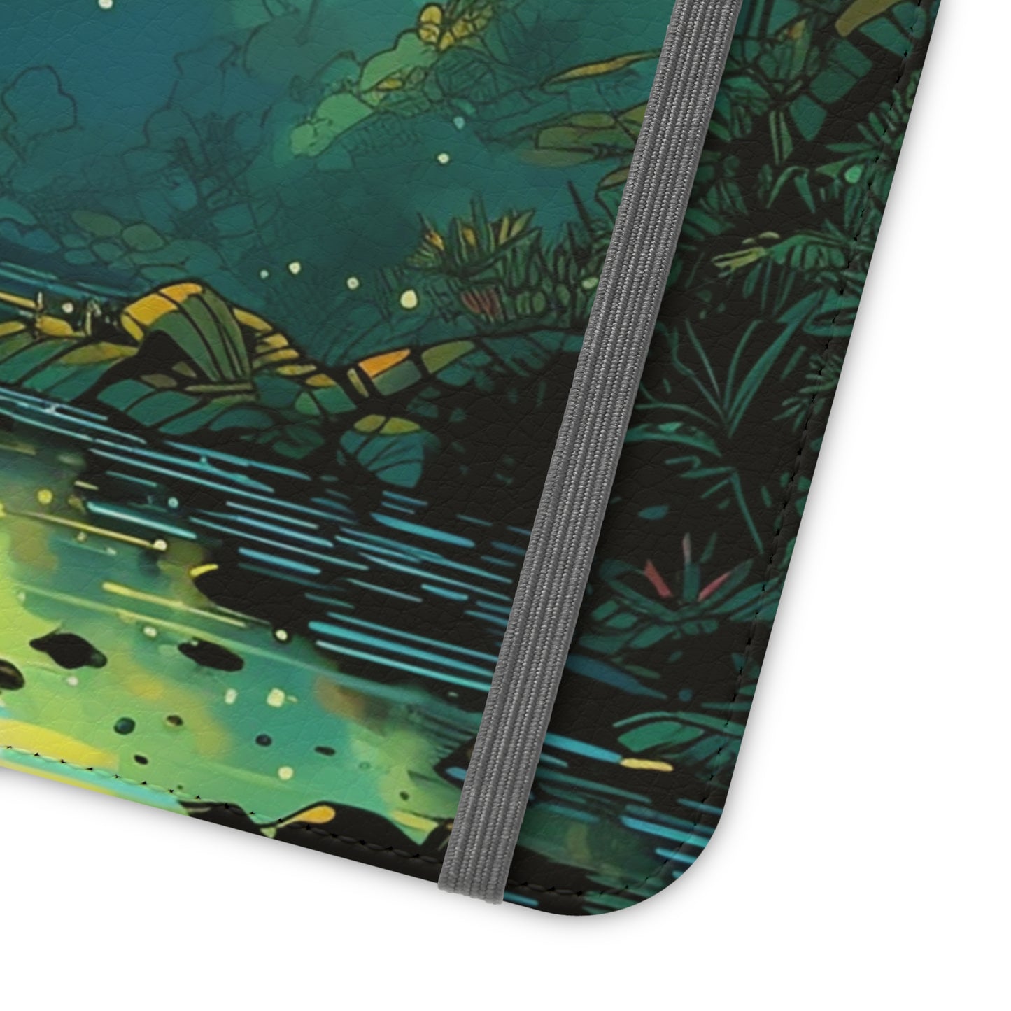 Rainforest at Sunset Flip Phone Case - Capture the Serenity of Nature on Your Device