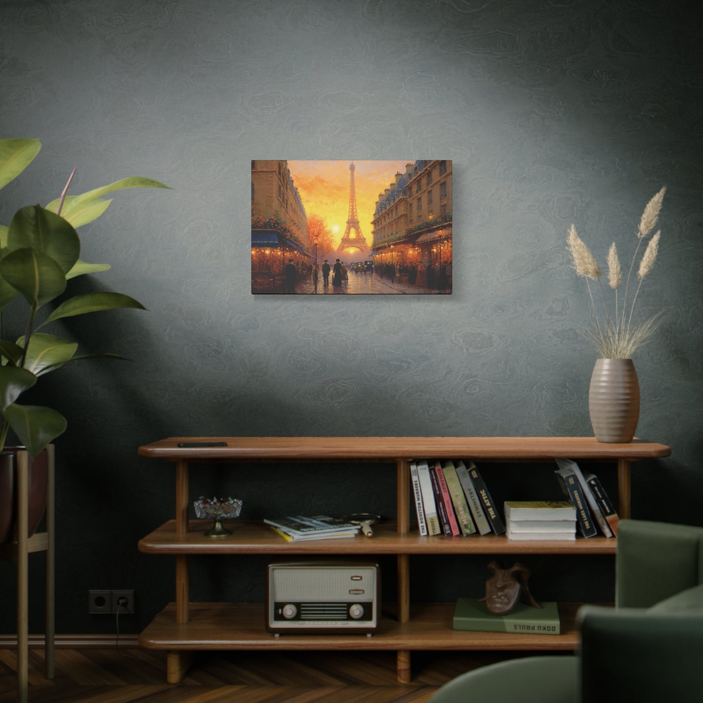 Parisian Sunset Canva - Capture the Timeless Beauty of the City of Light