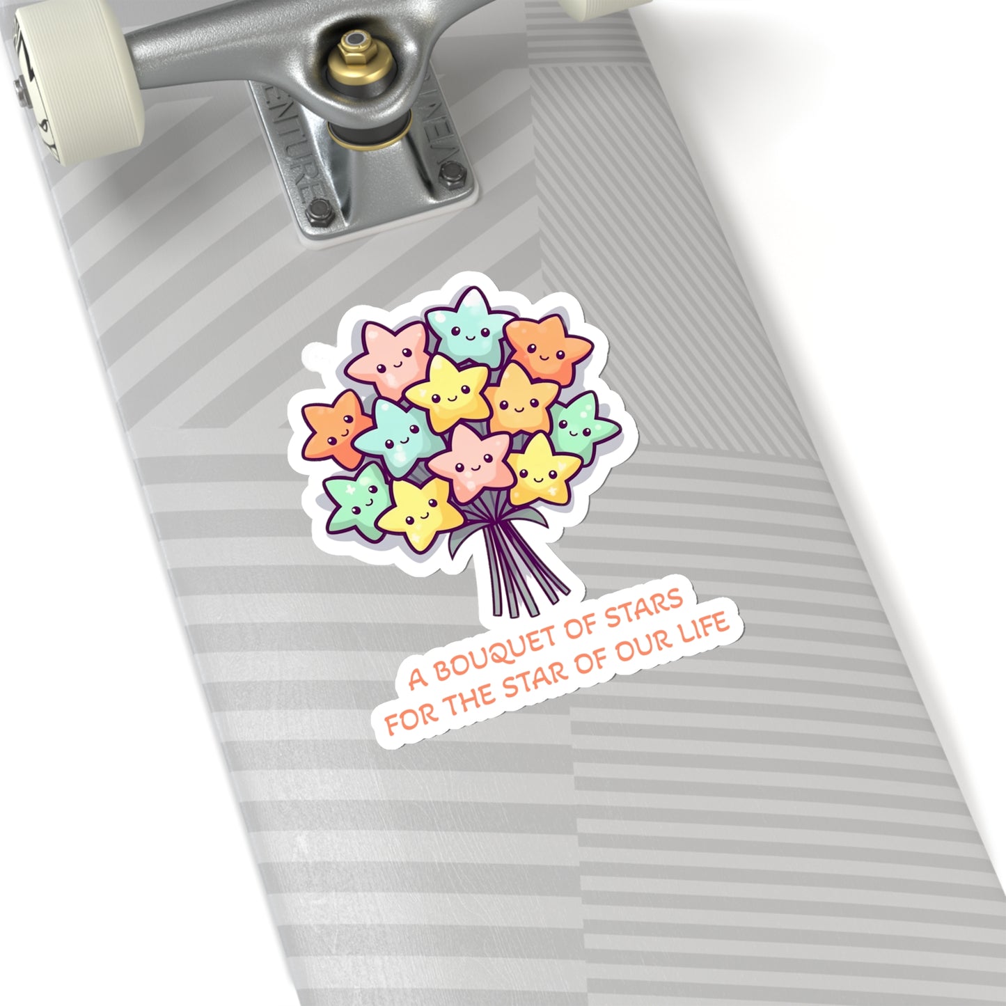 Bouquet of Stars Mother's Day Sticker - Celestial Love for the Star of Our Life