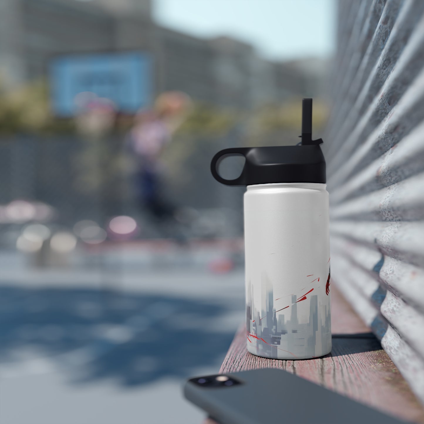 Miles Morales bottle : Sleek Stainless Steel Hydration