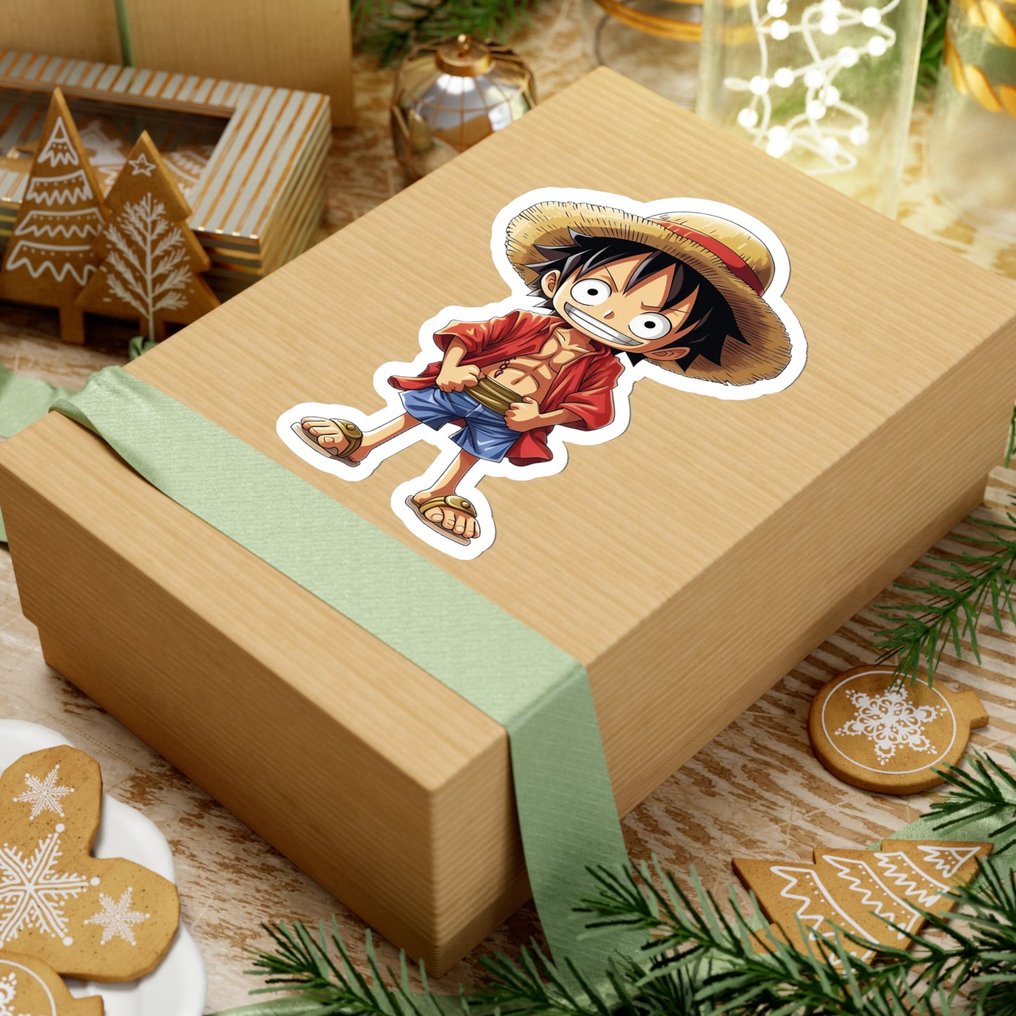 Monkey D. Luffy Sticker - Unleash the Adventure with One Piece Charm