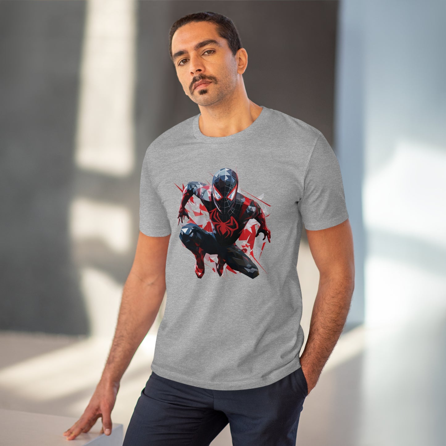 Miles Morales Polygonal T-Shirt - Embrace the Ultimate Style