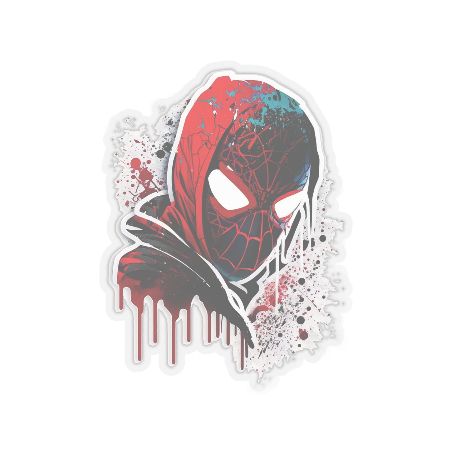 Miles Morales Sticker - Add Some Colorful Spider-Man Style to Your Tech - Spider Man