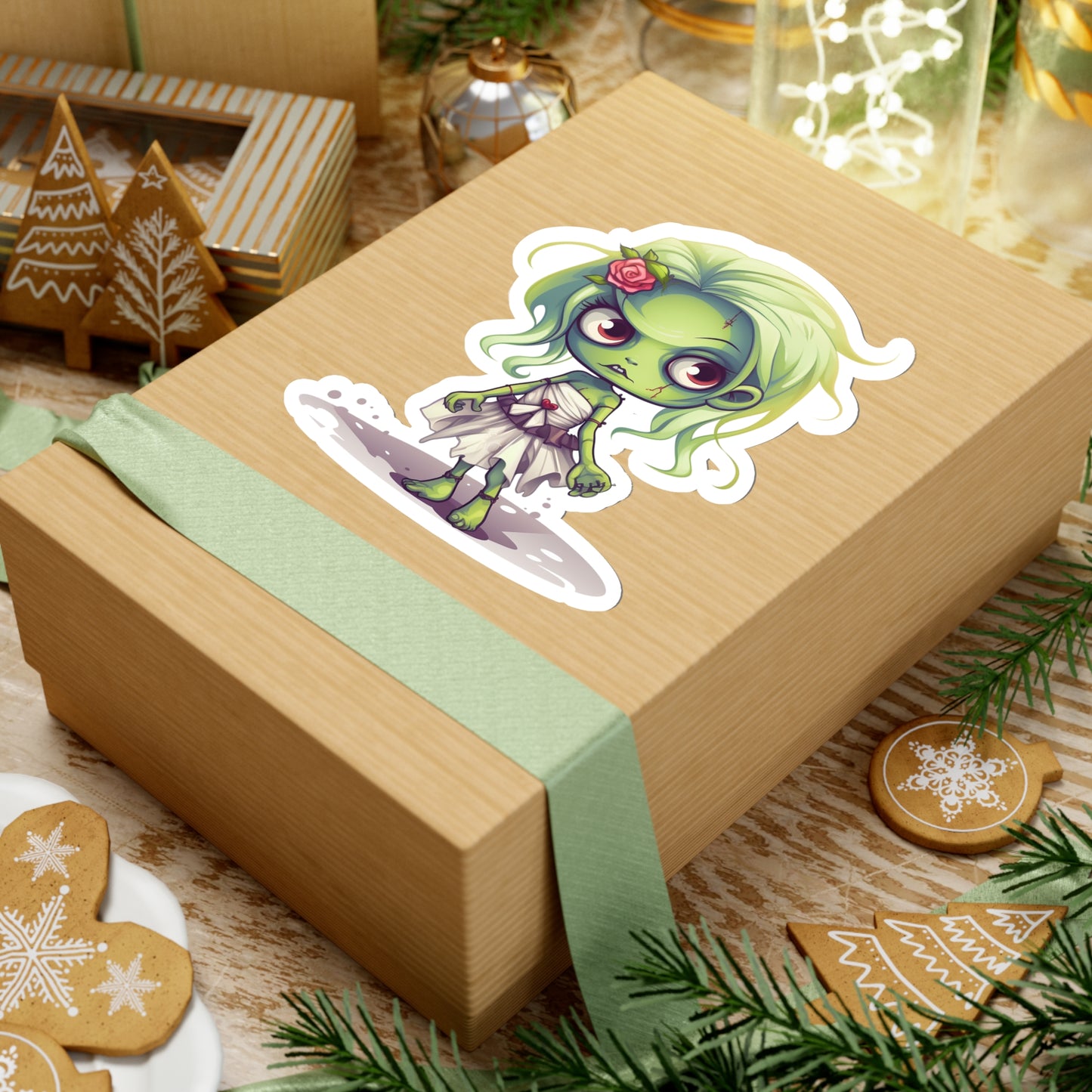 Halloween Special: Zombie Girl Sticker