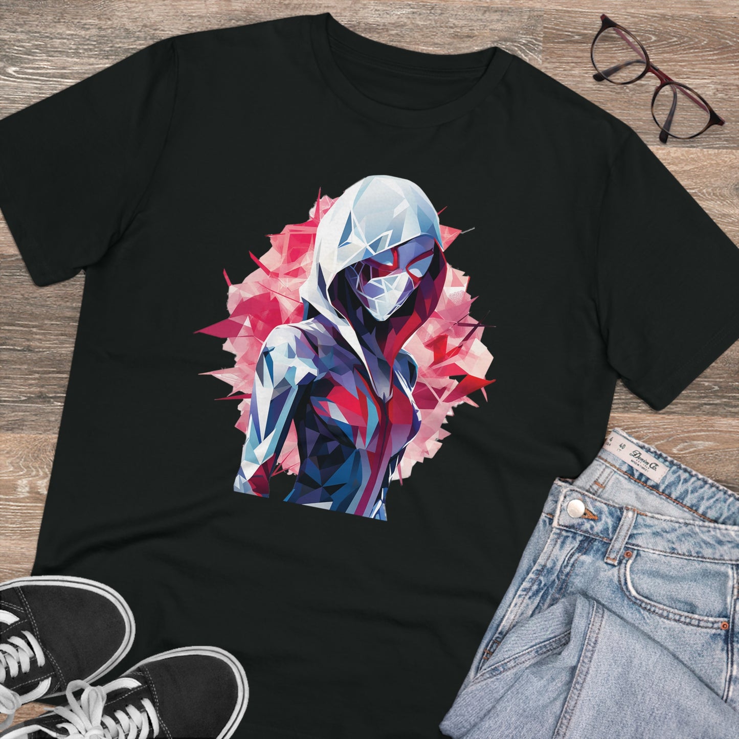 Spider Gwen Stacy T-Shirt - Eco-Friendly Fashion with Superhero Flair