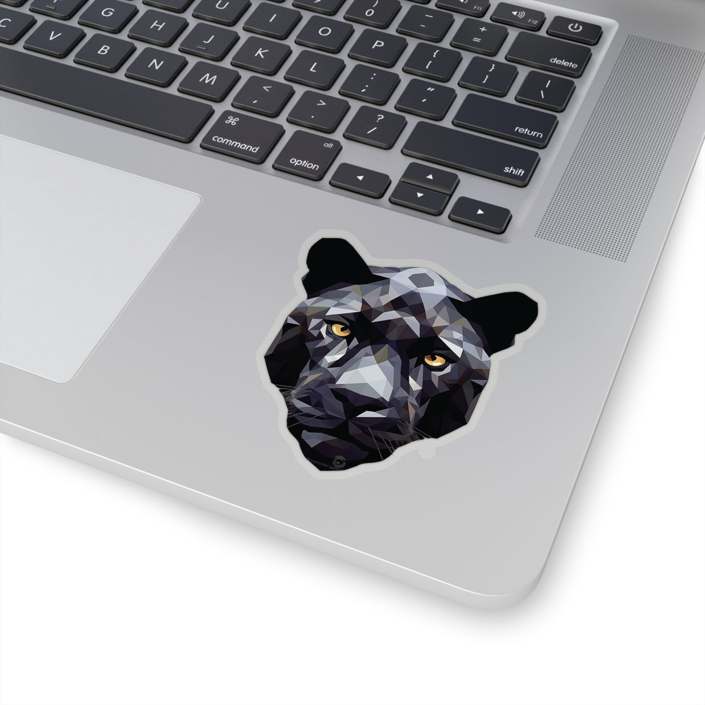 Black Panther Sticker - Grace and Mystery in Geometric Form