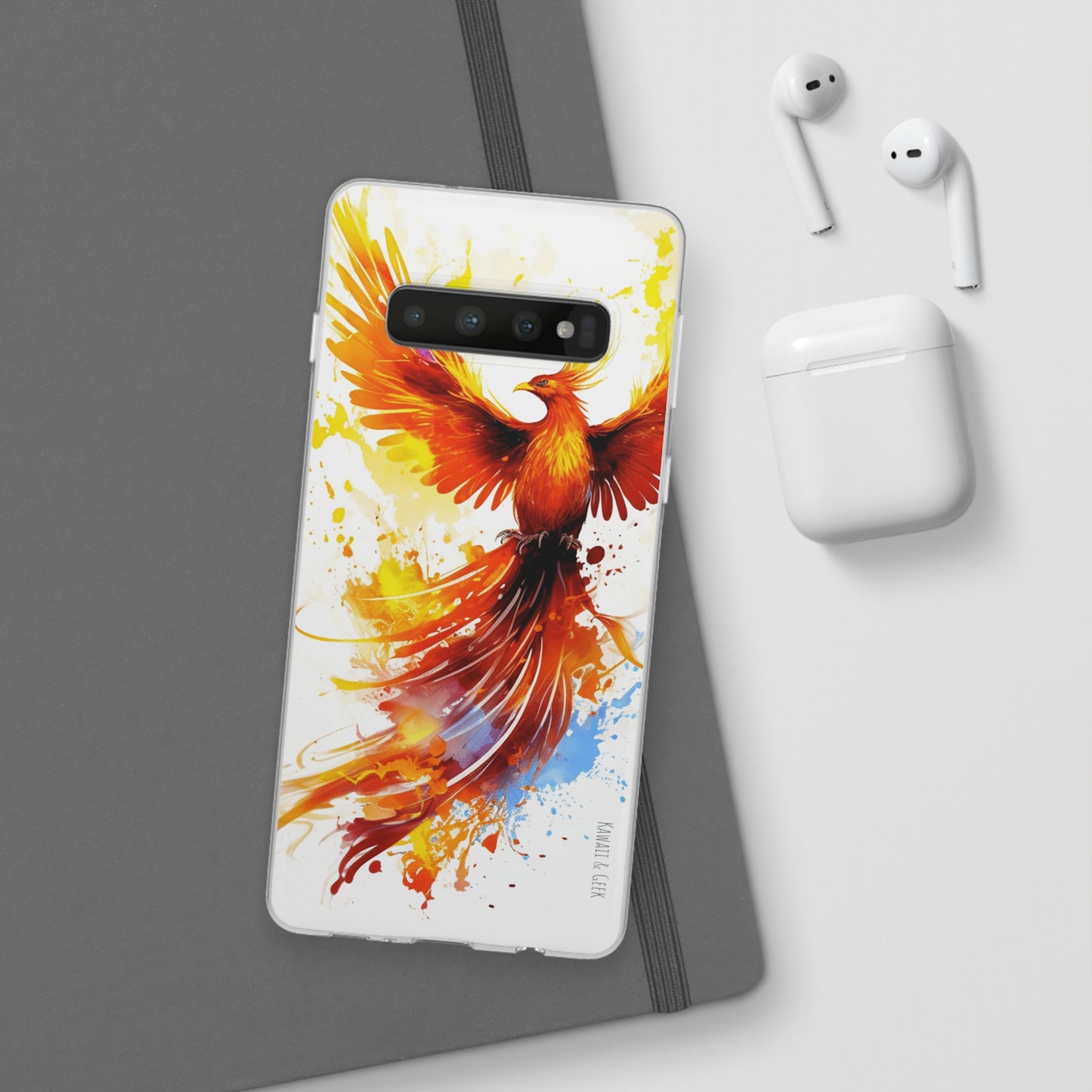 Phoenix Flexi Phone Case - Embrace the Symbol of Rebirth in Style