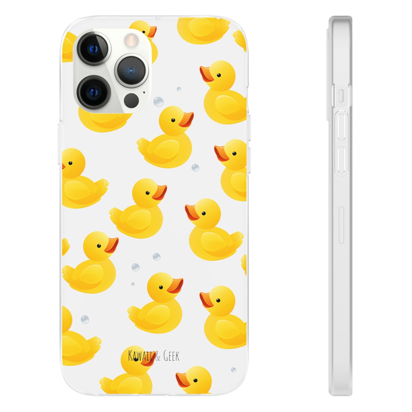 Vibrant Yellow Duck Flexi Phone Case