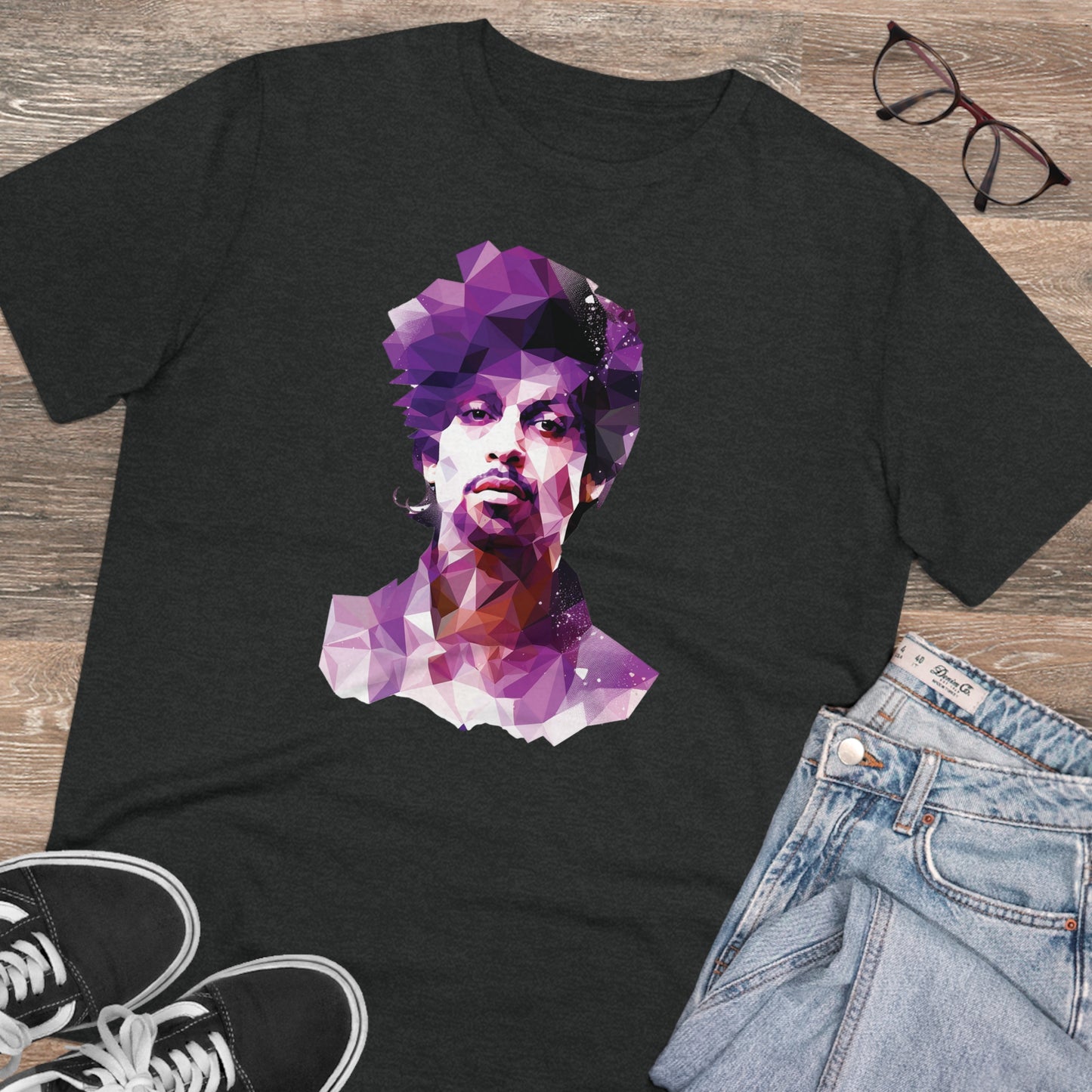 Prince Polygonal T-Shirt - Embrace Iconic Music