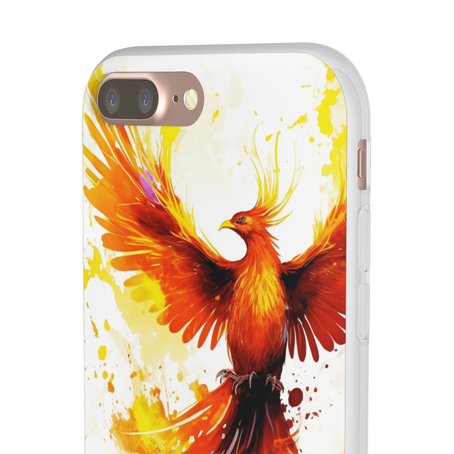 Phoenix Flexi Phone Case - Embrace the Symbol of Rebirth in Style