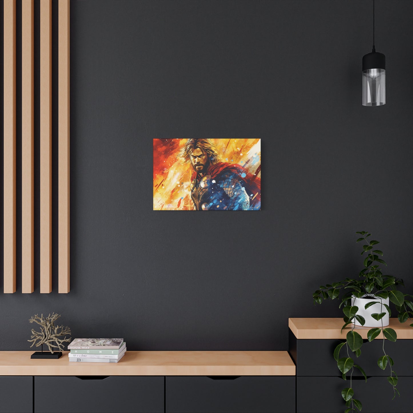 Thor Canvas - Embrace the Power and Majesty of the Mighty Thor - Avengers