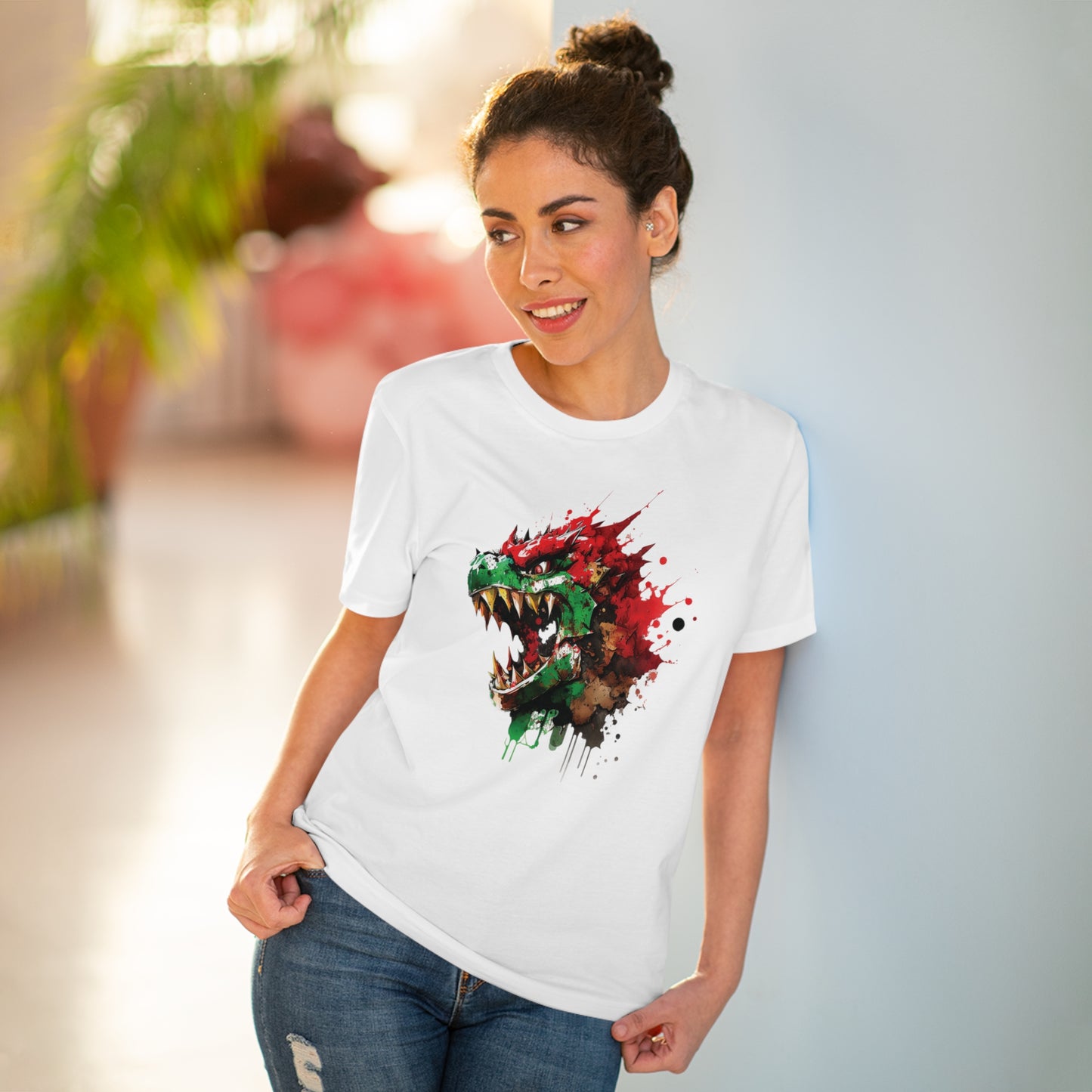 B-owser Unisex T-Shirt - Add Some Artistic and Sustainable Style to Your Wardrobe - Mario