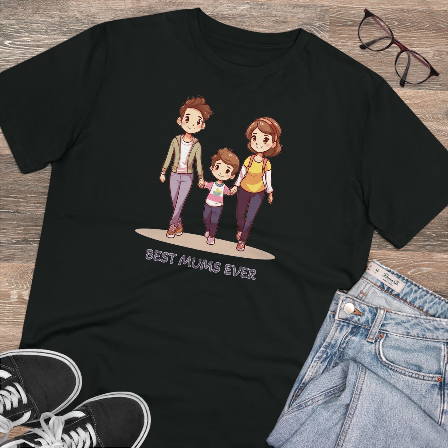 Best Mums Ever LGBT Couple T-Shirt - Celebrate Mother's Day with Love and Inclusivity