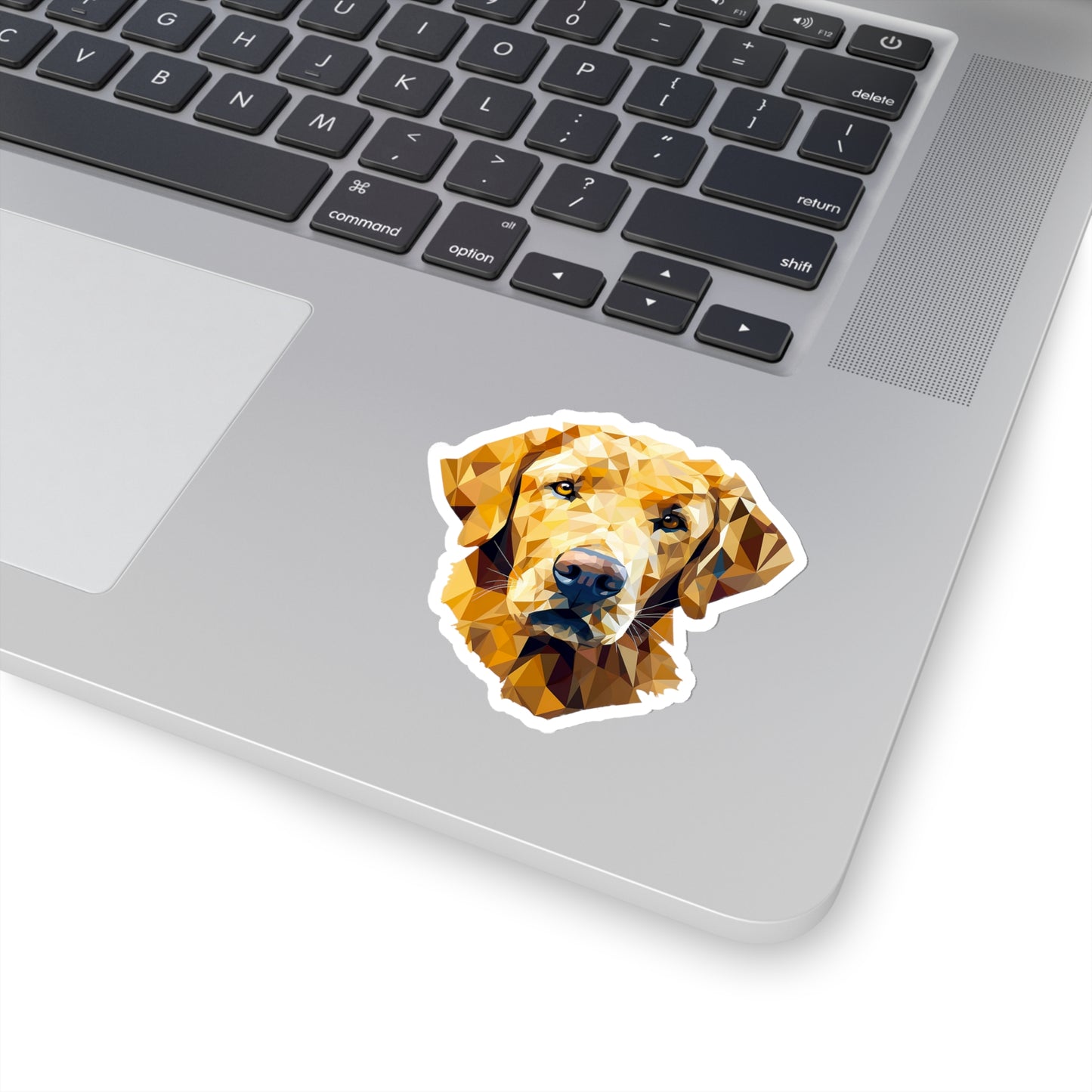 Golden Retriever Sticker - Unleash Doggo Elegance