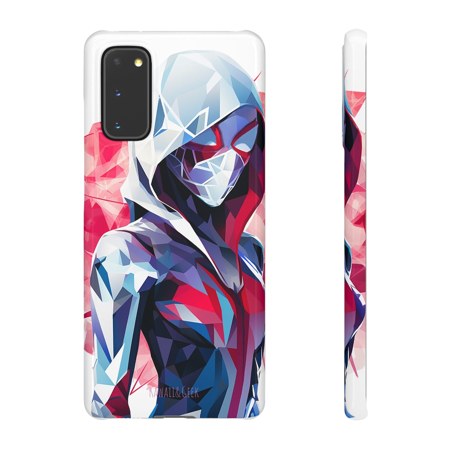 Spider Gwen Stacy Phone Case - Add Some Geometric and Heroic Style to Your Phone - Miles Morales