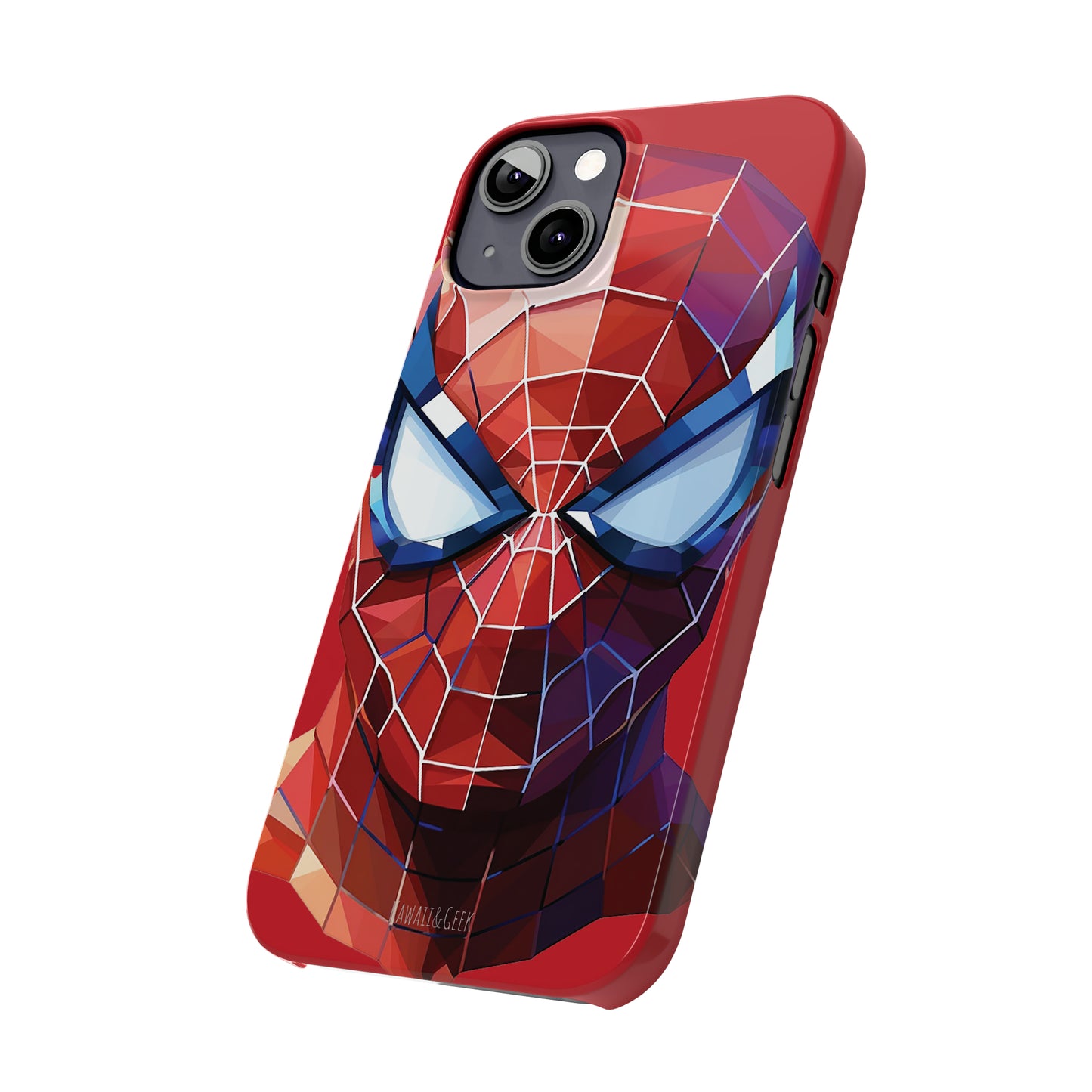 Spider-Man Slim Phone Case iPhone 15 compatible - Embrace Web-Slinging Style - Avengers