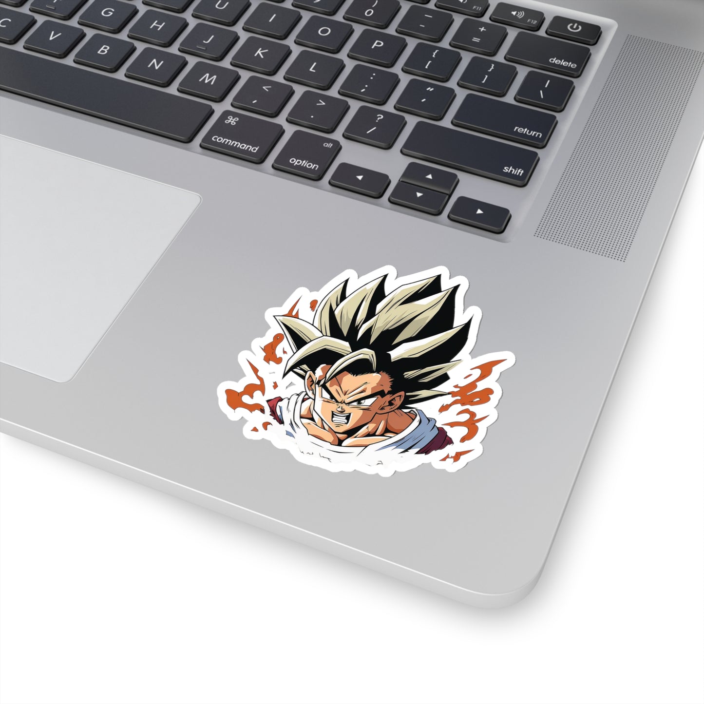 San Goku Sticker - Add Some Powerful and Intense Style to Your Tech - Dragon Ball