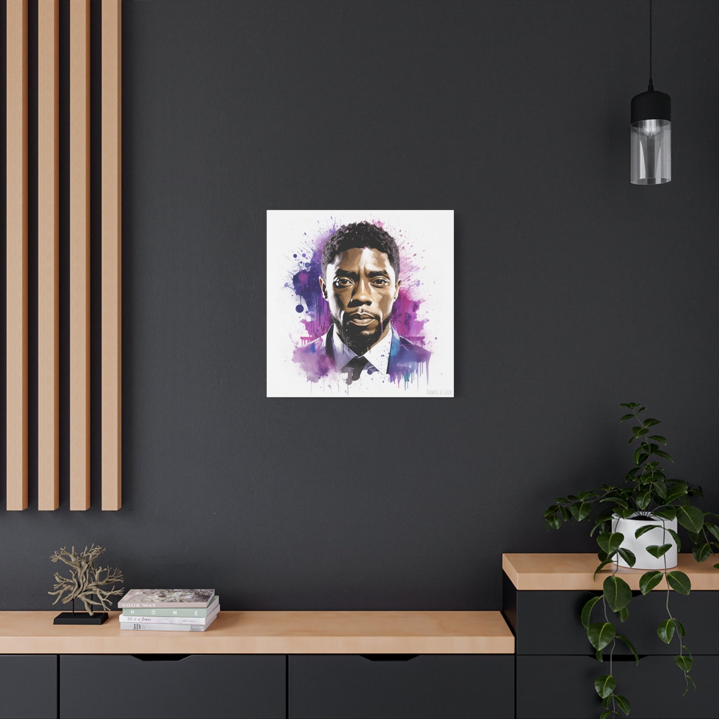 Chadwick Boseman Tribute Cotton Canvas